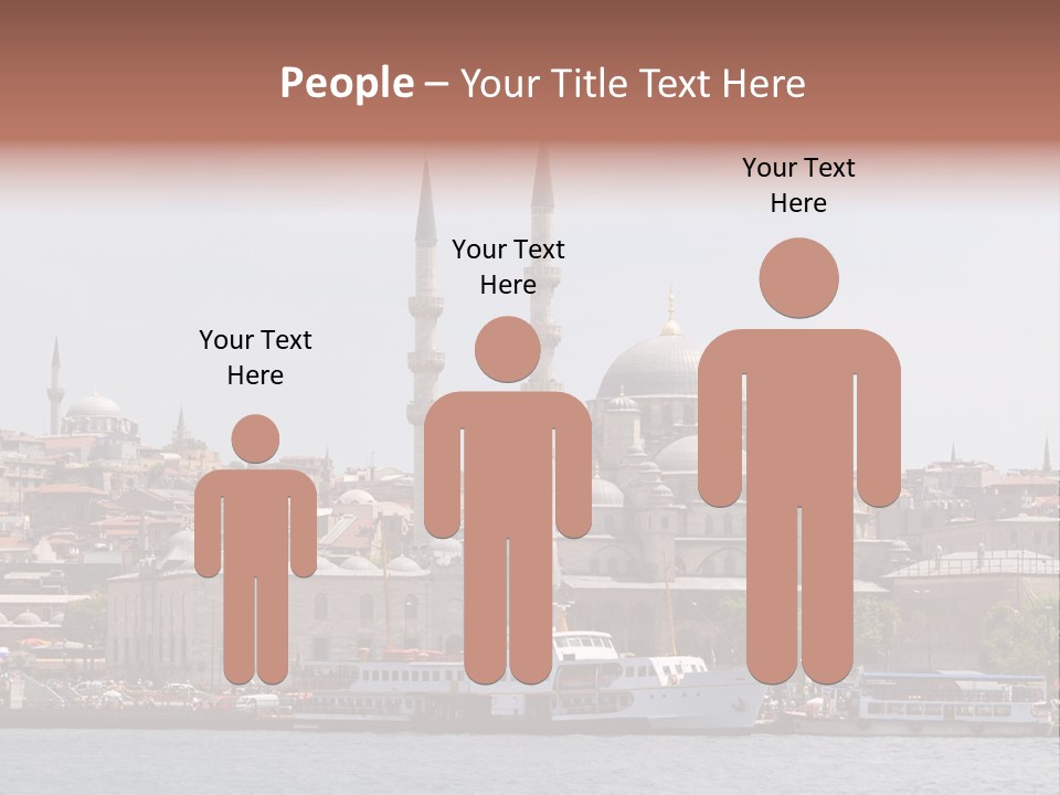 Istanbul Turkey New Mosque PowerPoint Template