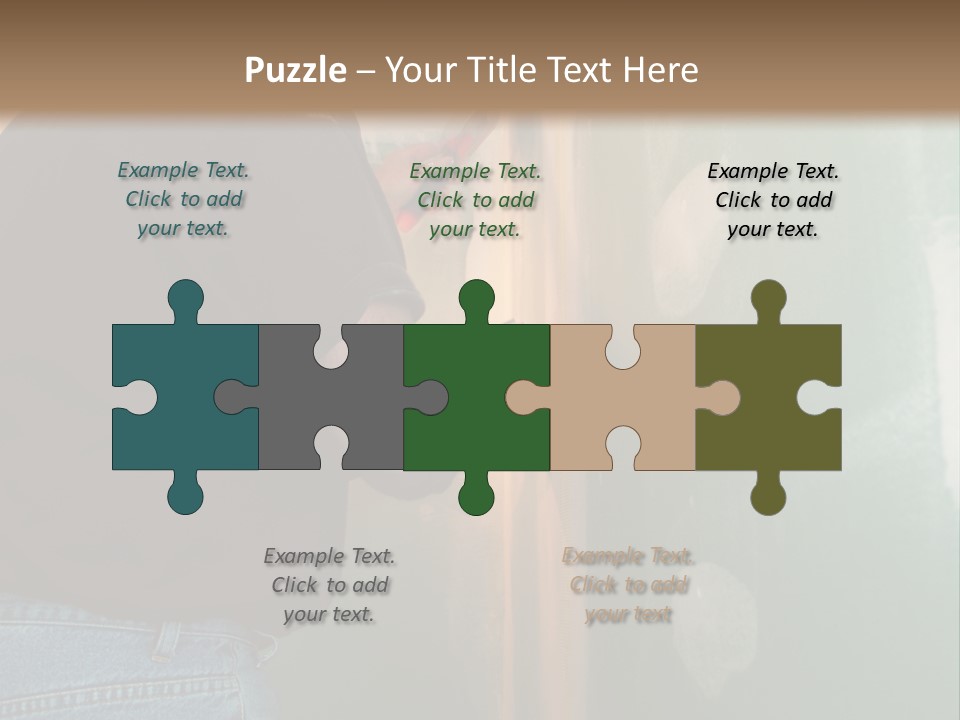 Man Spackling New Drywall In A Bathroom PowerPoint Template