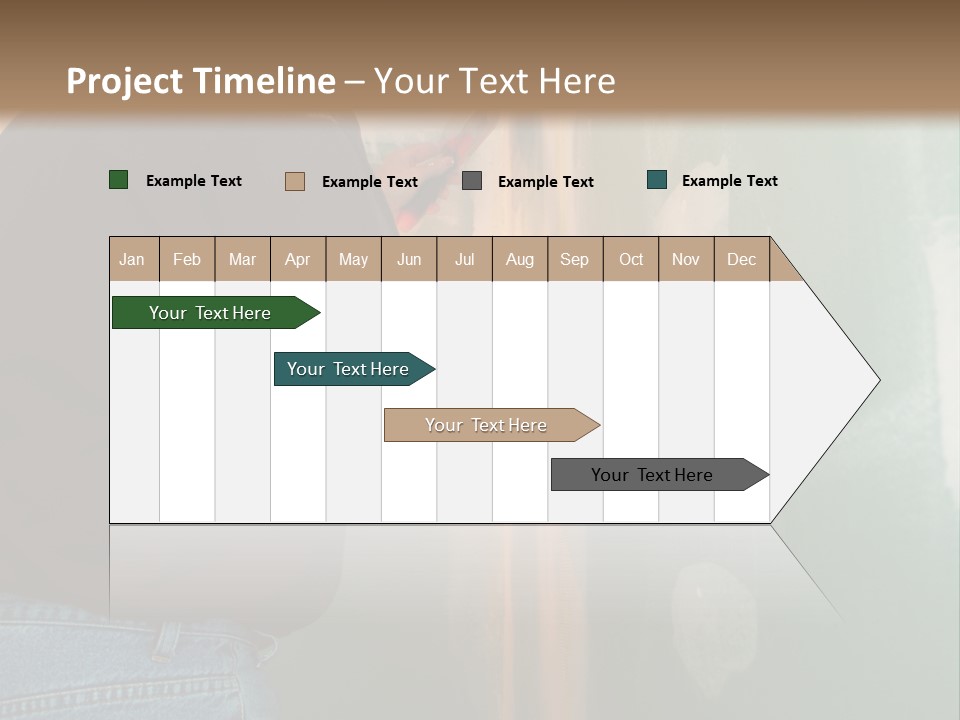 Man Spackling New Drywall In A Bathroom PowerPoint Template