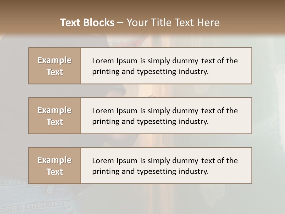 Man Spackling New Drywall In A Bathroom PowerPoint Template