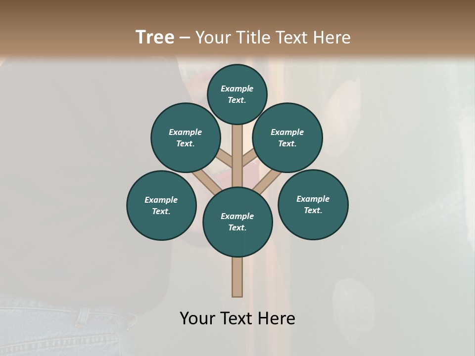 Man Spackling New Drywall In A Bathroom PowerPoint Template