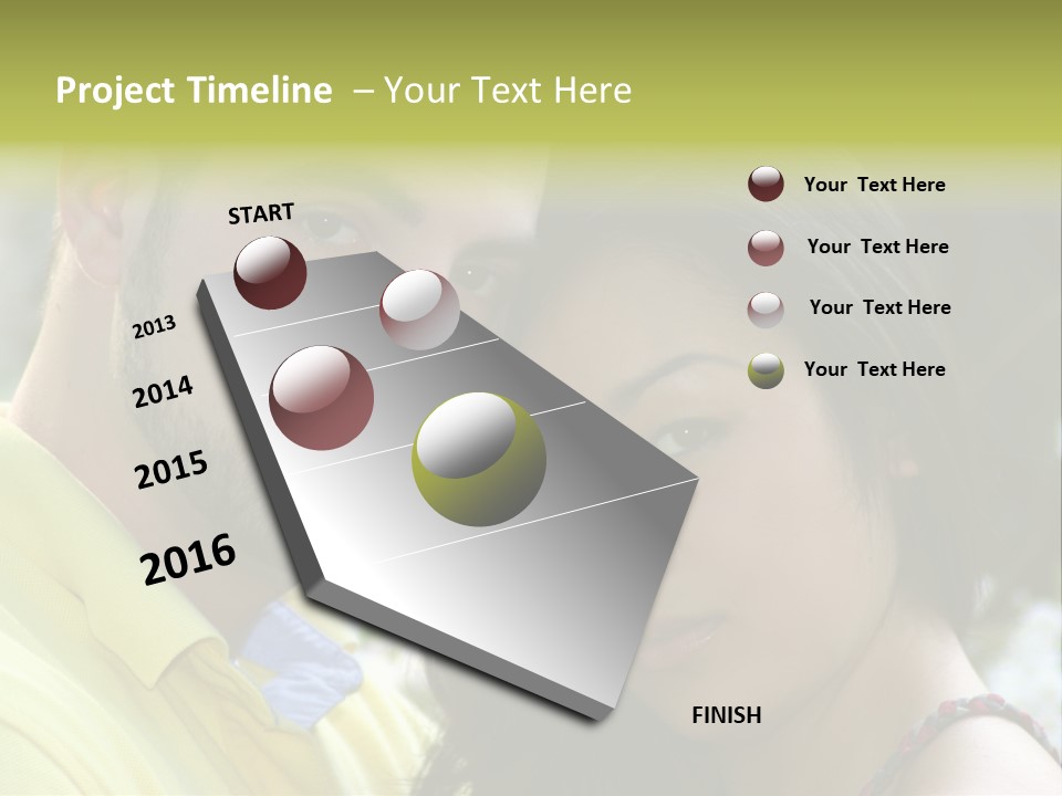 Beautiful Couple, Close Together Marriage, Counseling PowerPoint Template