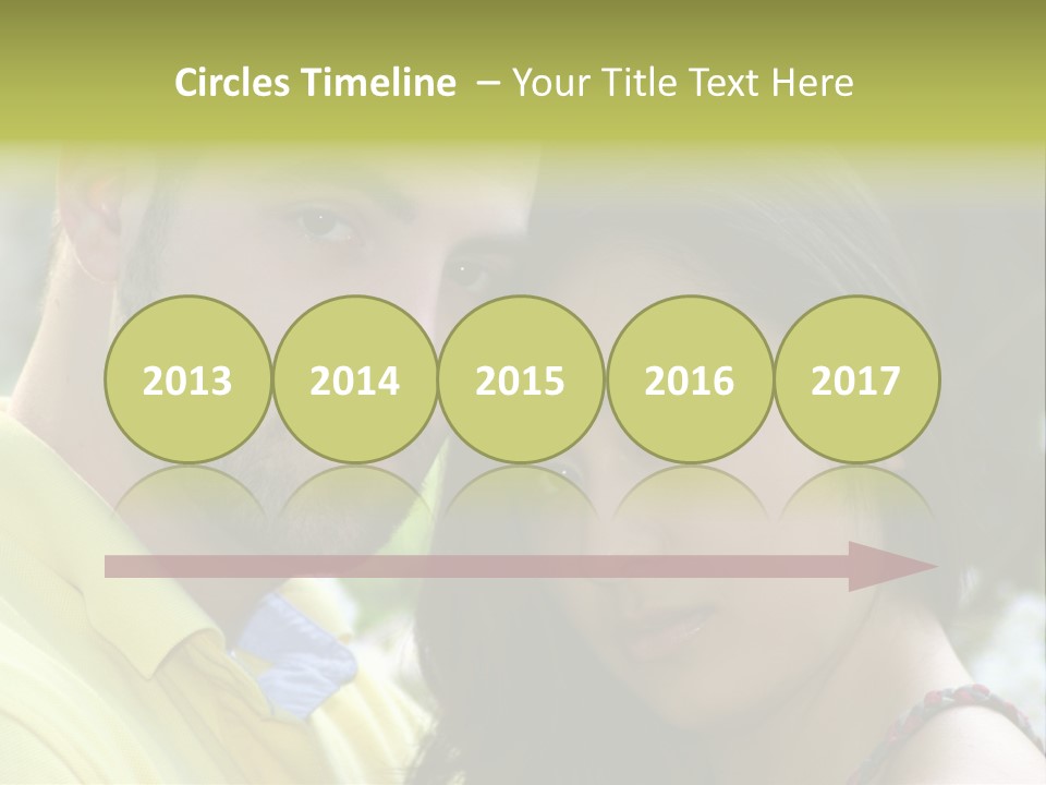 Beautiful Couple, Close Together Marriage, Counseling PowerPoint Template