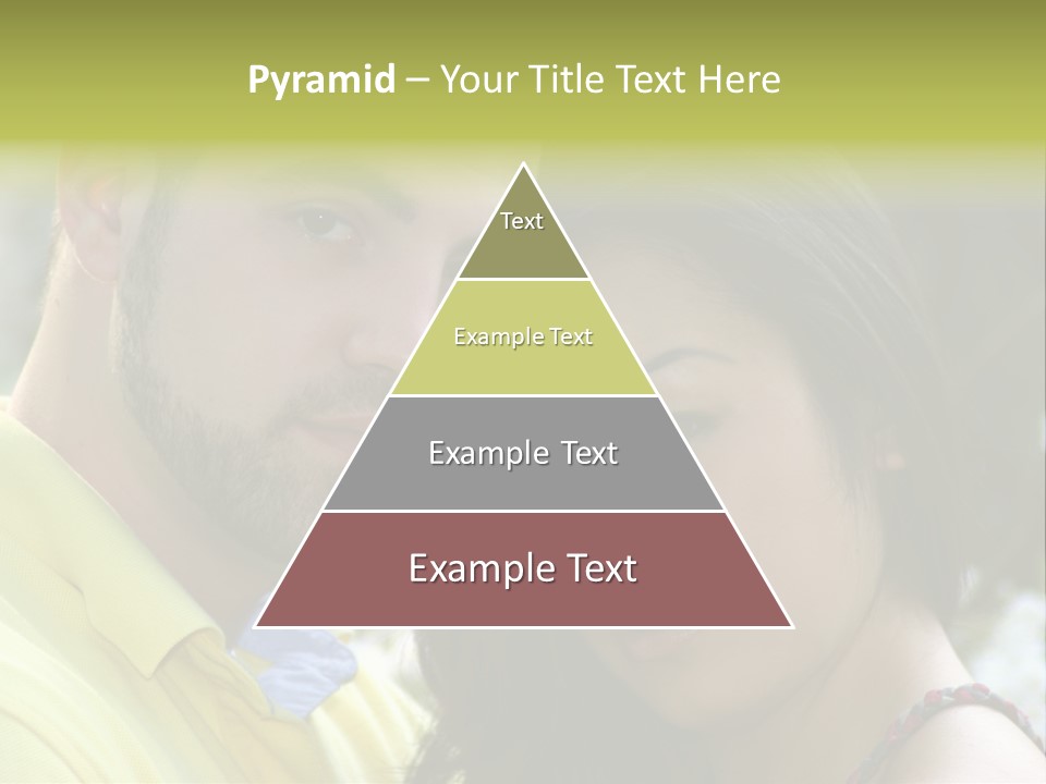 Beautiful Couple, Close Together Marriage, Counseling PowerPoint Template