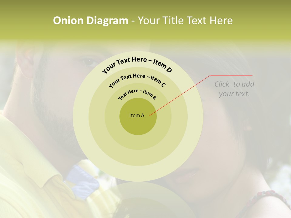 Beautiful Couple, Close Together Marriage, Counseling PowerPoint Template