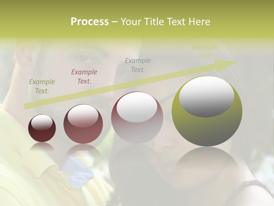 Beautiful Couple, Close Together Marriage, Counseling PowerPoint Template