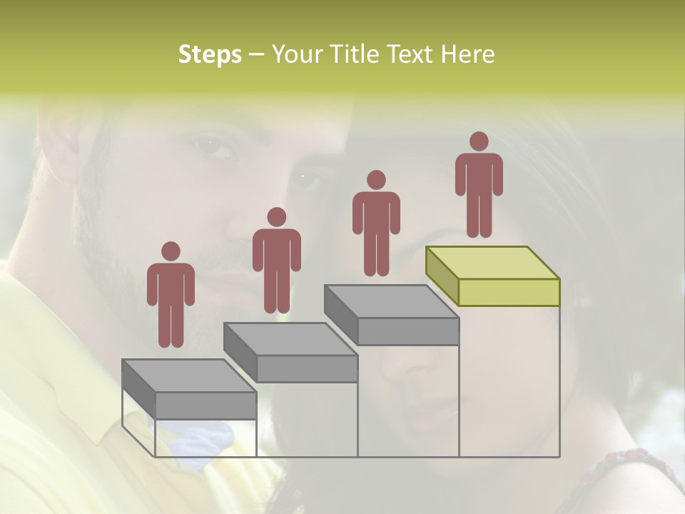 Beautiful Couple, Close Together Marriage, Counseling PowerPoint Template