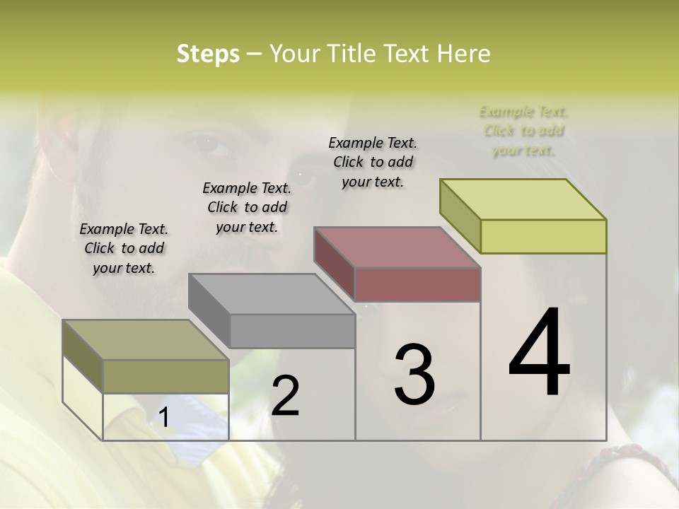 Beautiful Couple, Close Together Marriage, Counseling PowerPoint Template