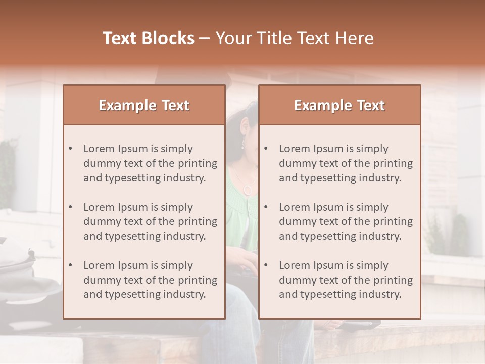 Attractive Students At College Studying Using A Laptop Computer PowerPoint Template