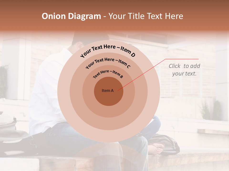 Attractive Students At College Studying Using A Laptop Computer PowerPoint Template