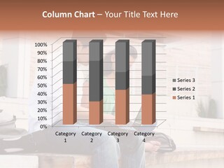 Attractive Students At College Studying Using A Laptop Computer PowerPoint Template