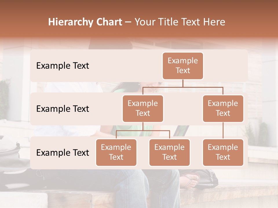 Attractive Students At College Studying Using A Laptop Computer PowerPoint Template
