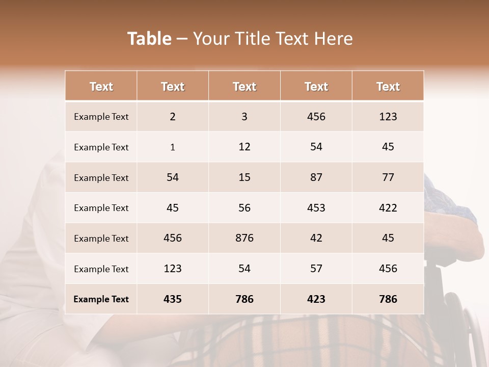 Health Care Worker And Elderly Woman In Wheelchair Needs Help PowerPoint Template