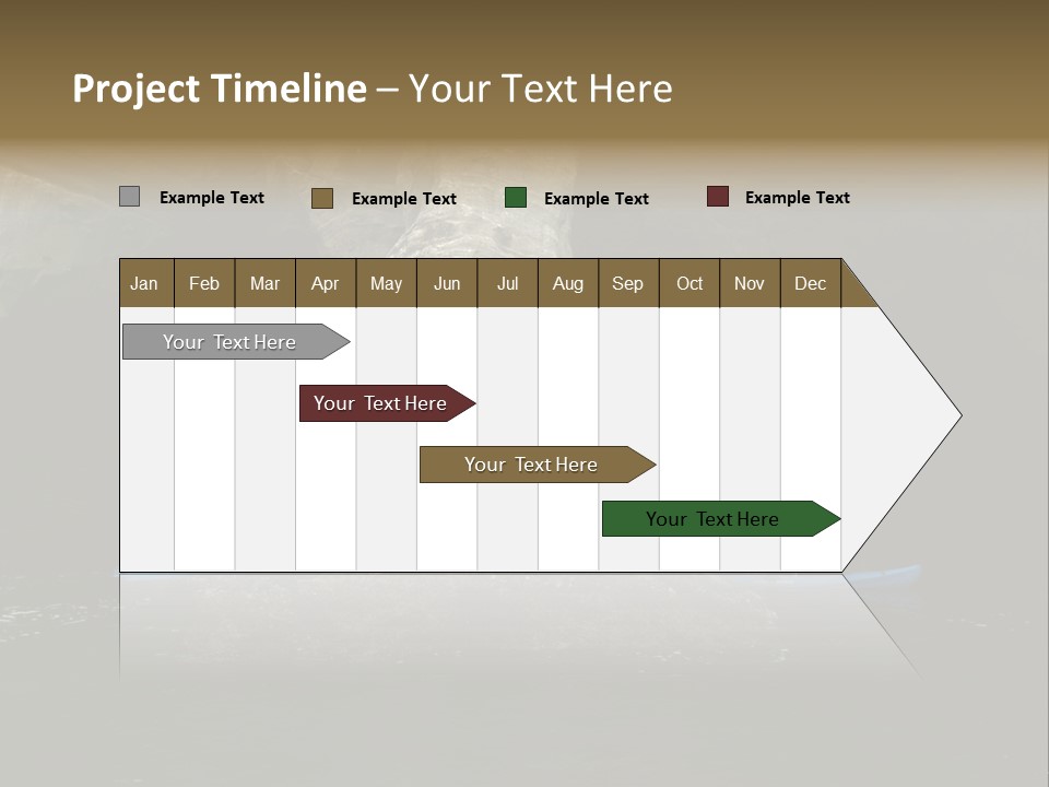 Kayakers In Cave PowerPoint Template
