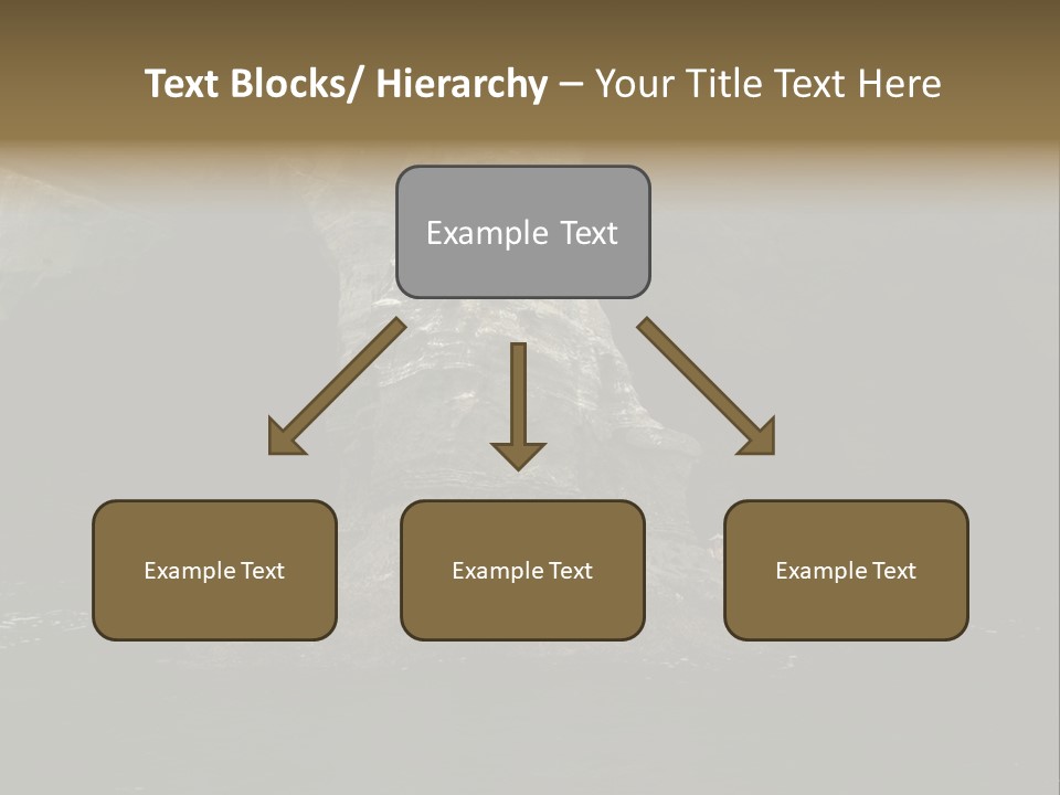 Kayakers In Cave PowerPoint Template