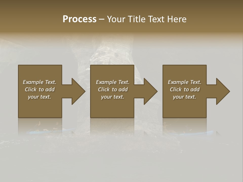 Kayakers In Cave PowerPoint Template