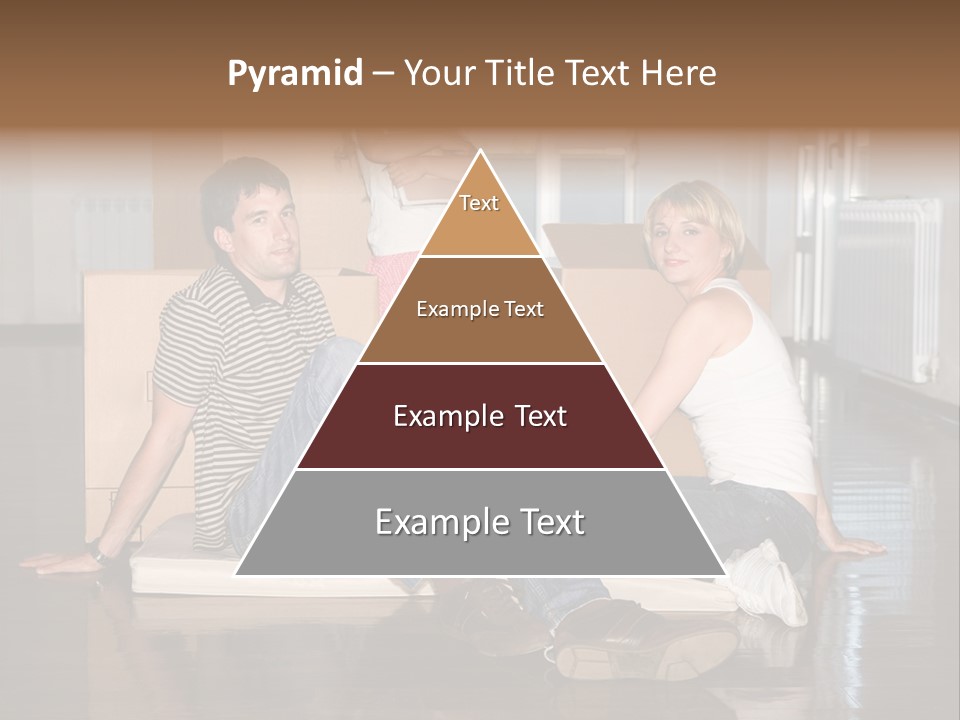 Family Moving House PowerPoint Template