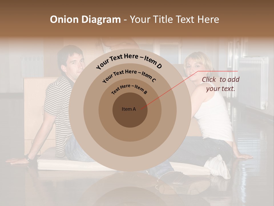 Family Moving House PowerPoint Template