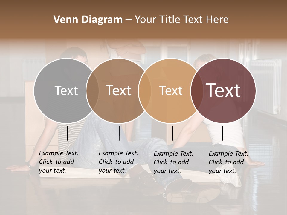 Family Moving House PowerPoint Template