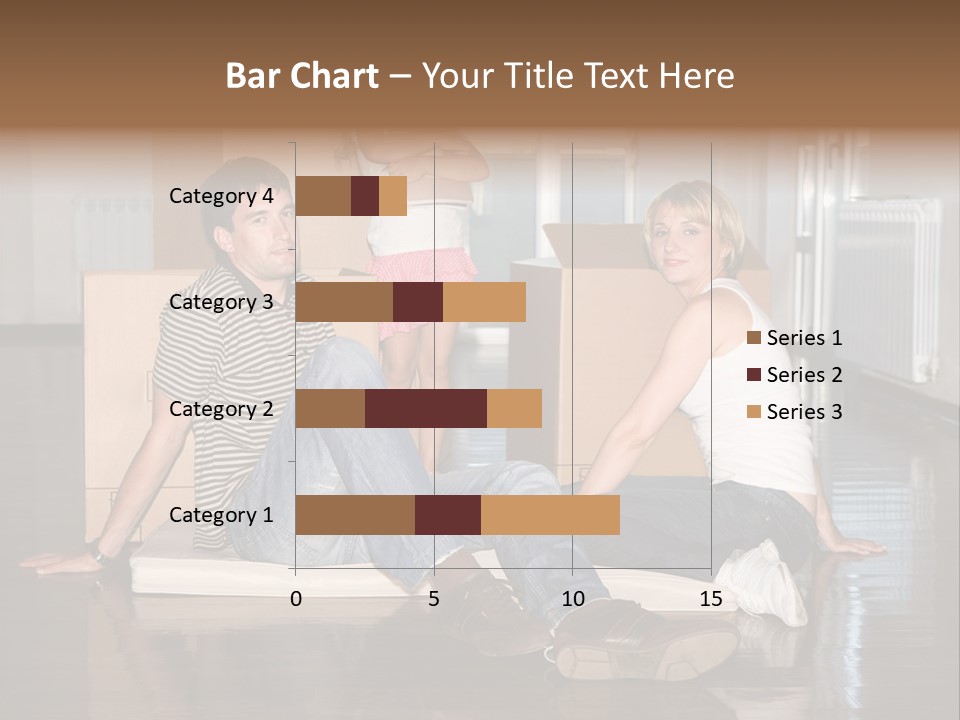 Family Moving House PowerPoint Template