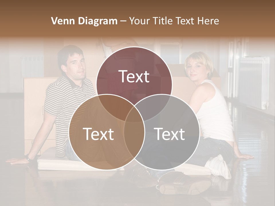 Family Moving House PowerPoint Template