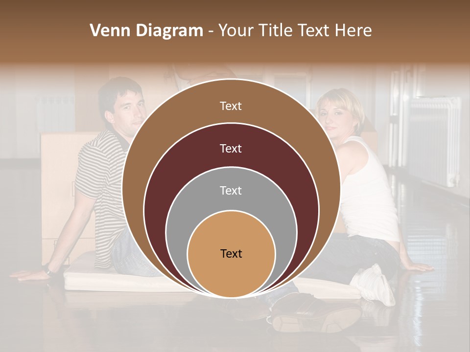 Family Moving House PowerPoint Template