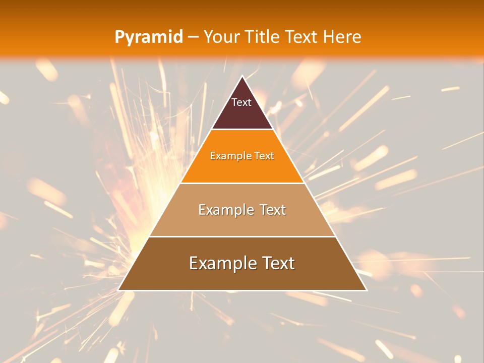 Yellow Sparkler PowerPoint Template