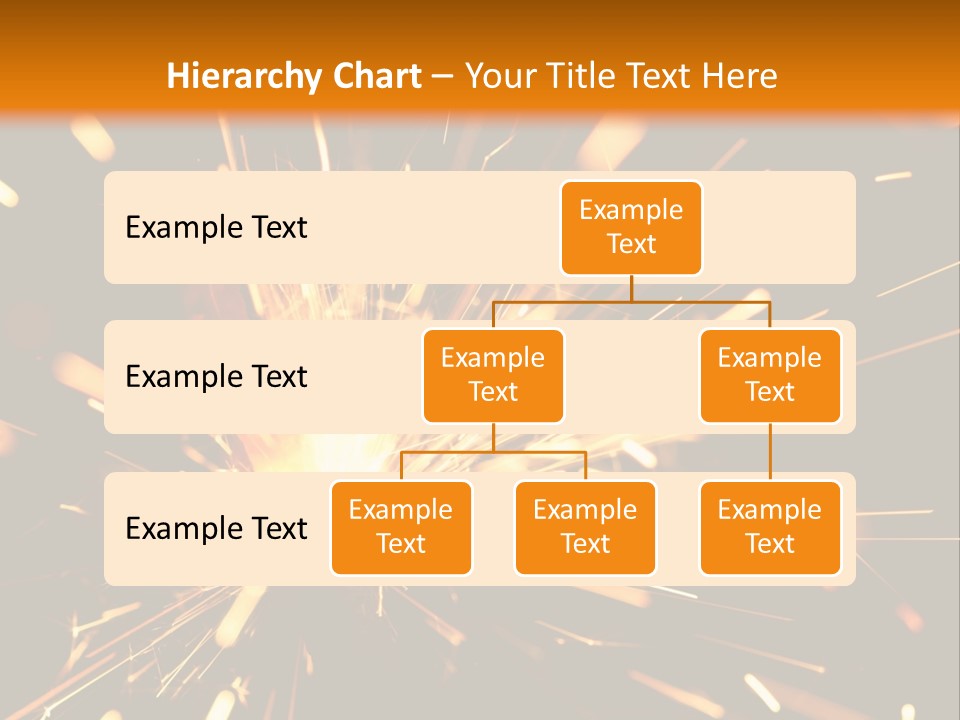 Yellow Sparkler PowerPoint Template