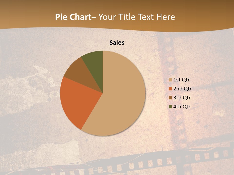 Great Film Strip For Textures And Backgrounds-With Space For Your Text And Image PowerPoint Template