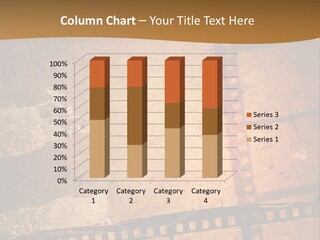 Great Film Strip For Textures And Backgrounds-With Space For Your Text And Image PowerPoint Template