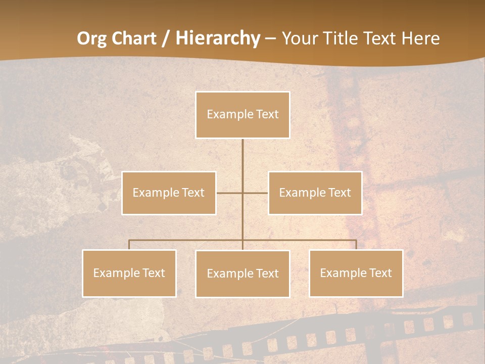 Great Film Strip For Textures And Backgrounds-With Space For Your Text And Image PowerPoint Template