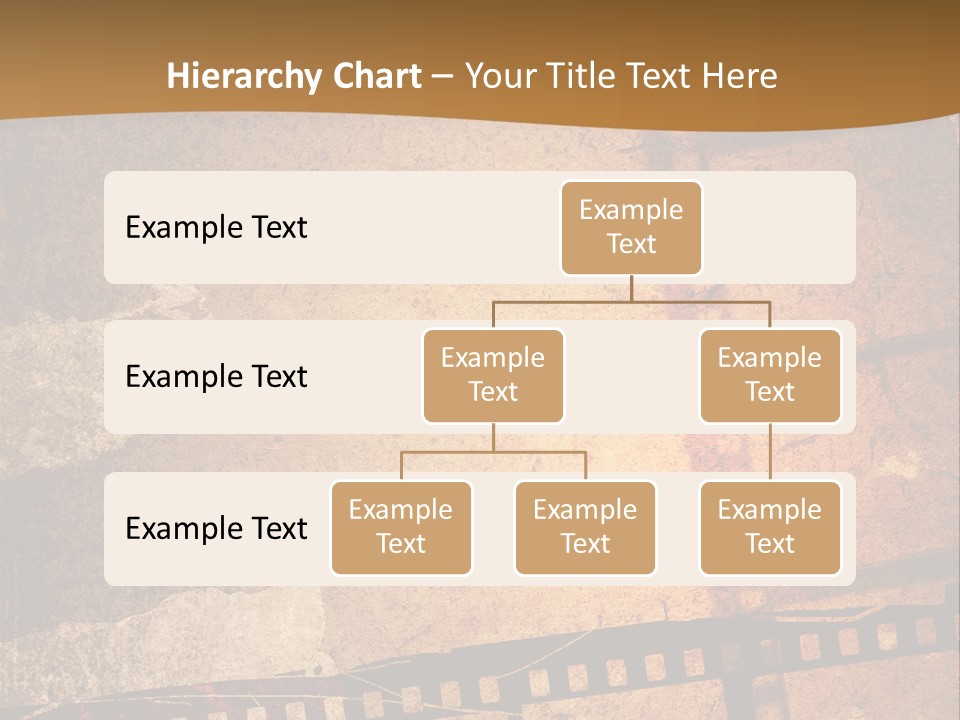 Great Film Strip For Textures And Backgrounds-With Space For Your Text And Image PowerPoint Template