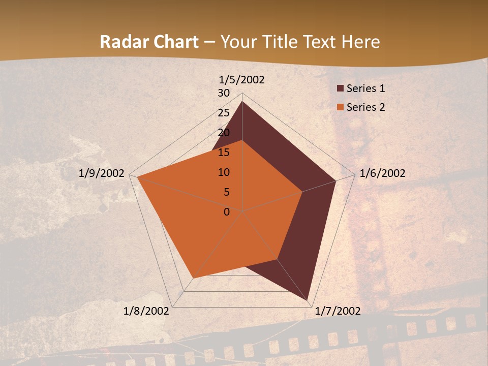 Great Film Strip For Textures And Backgrounds-With Space For Your Text And Image PowerPoint Template