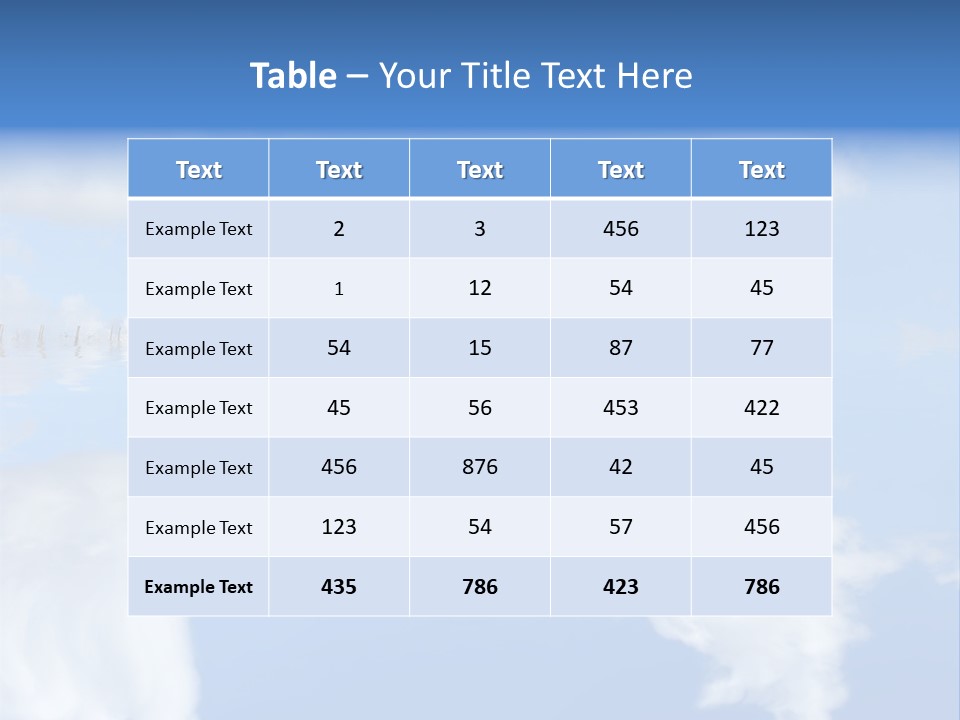 A Tree In The Middle Of A Body Of Water PowerPoint Template