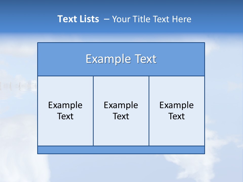 A Tree In The Middle Of A Body Of Water PowerPoint Template