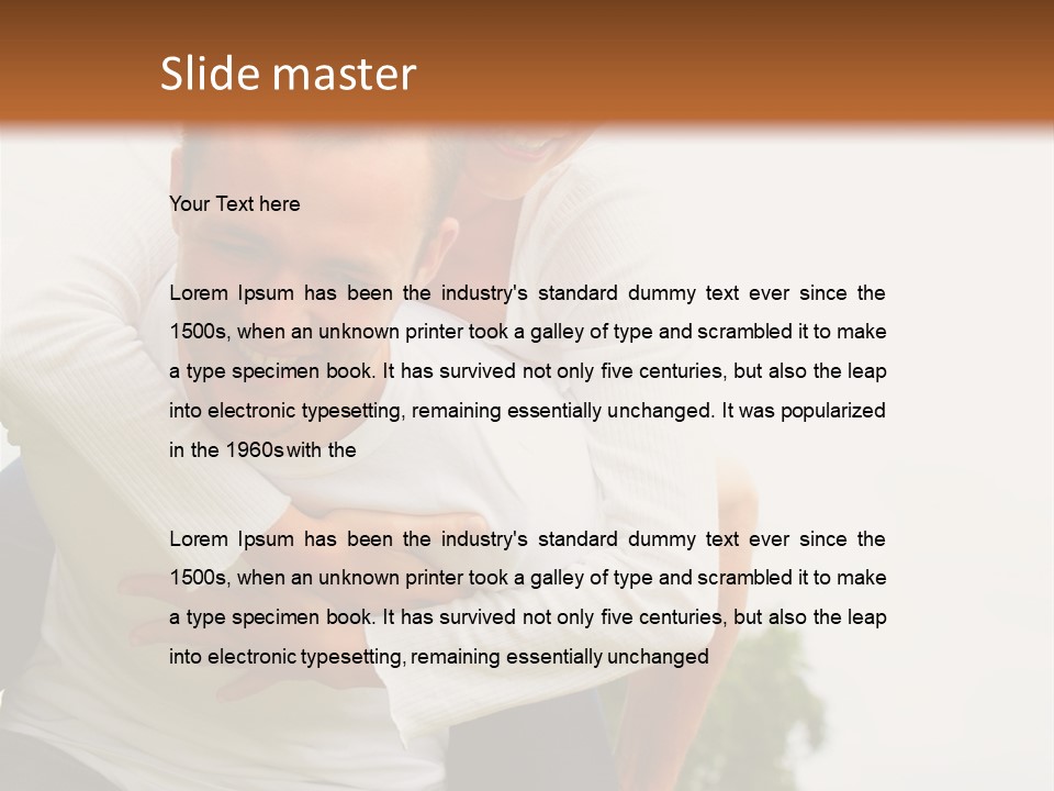 Bathing Jetty PowerPoint Template