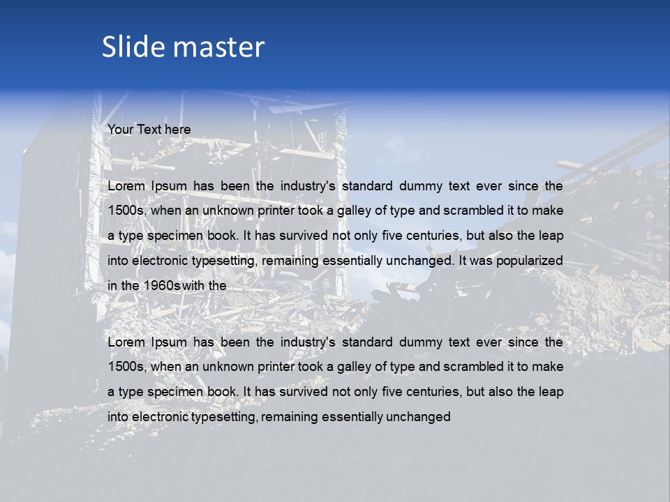 Demolition PowerPoint Template