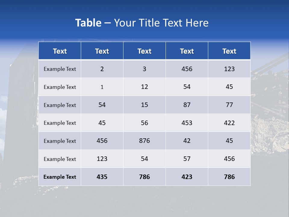 Demolition PowerPoint Template