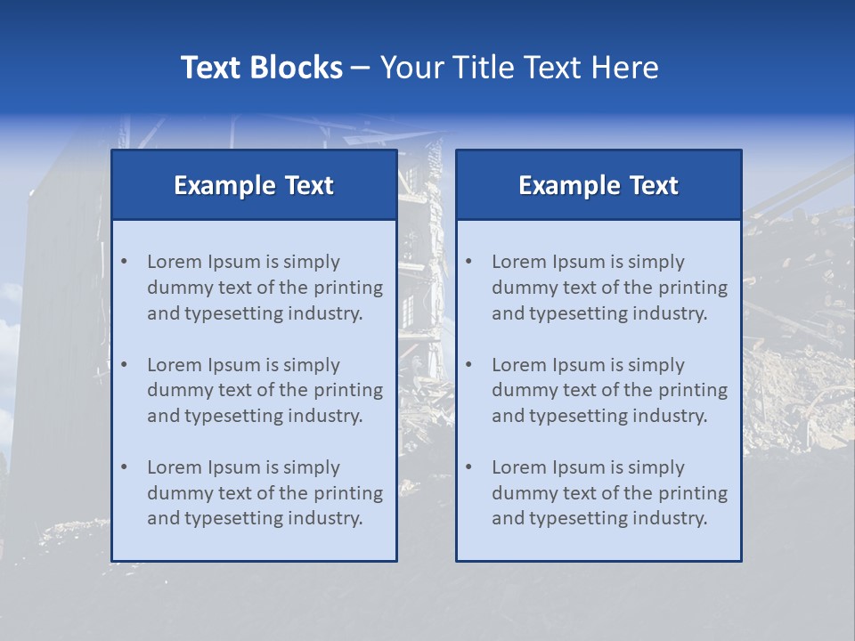 Demolition PowerPoint Template