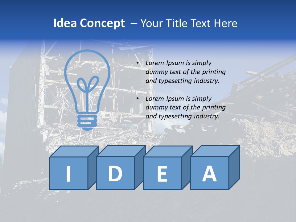 Demolition PowerPoint Template