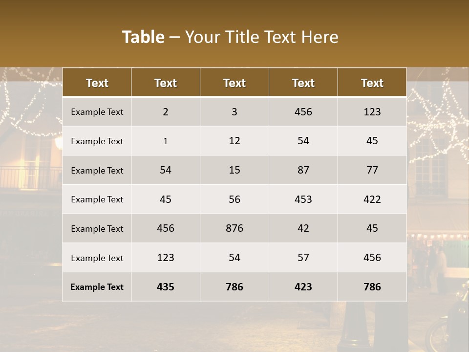 Arch Rock, Valley Of Fire, Nevada PowerPoint Template