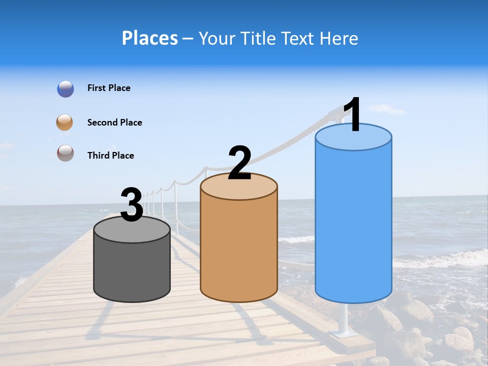 Bathing Jetty PowerPoint Template