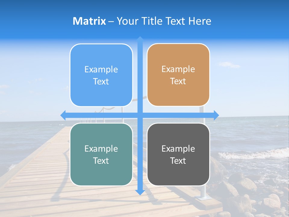 Bathing Jetty PowerPoint Template