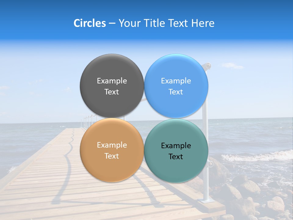 Bathing Jetty PowerPoint Template