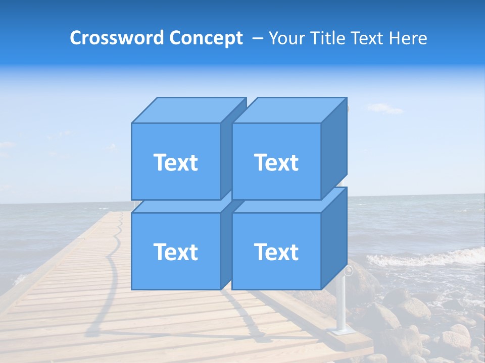 Bathing Jetty PowerPoint Template