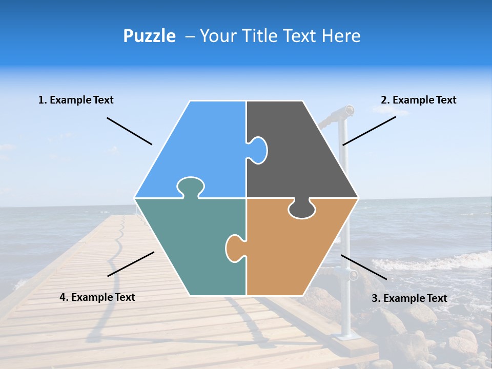 Bathing Jetty PowerPoint Template