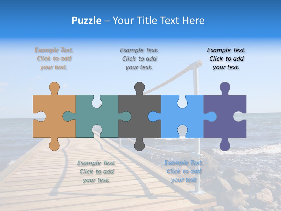 Bathing Jetty PowerPoint Template