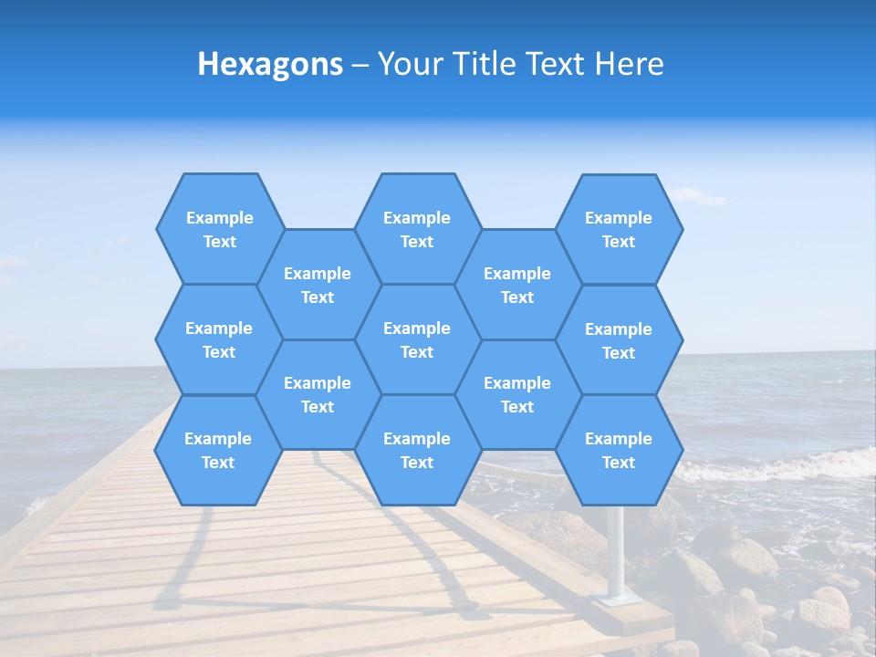 Bathing Jetty PowerPoint Template