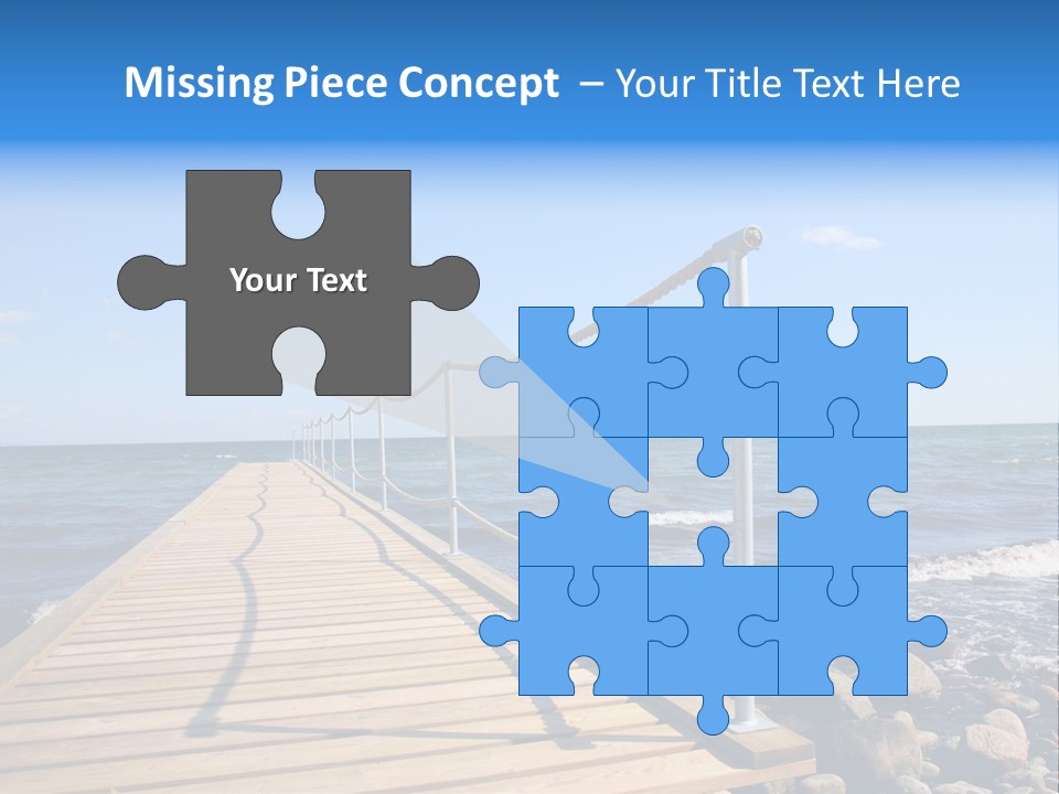 Bathing Jetty PowerPoint Template