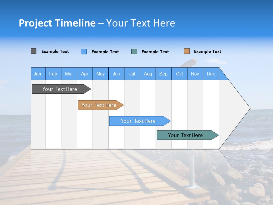 Bathing Jetty PowerPoint Template